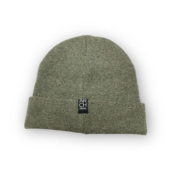 Arch Apparel STL MO City Circle Beanie Green Streetwear Unisex OSFM NWT - Picture 2 of 7